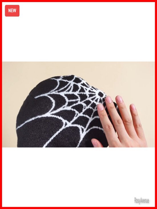 6 Pack Y2K Beanie Satin Lined Skull Cap Graphic Winter Hat